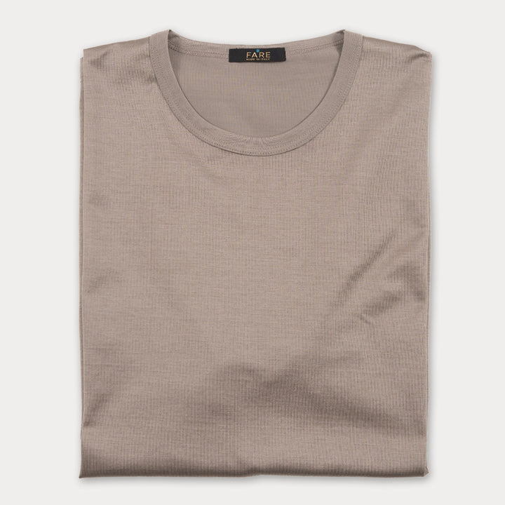T-shirt Crew Neck Short Sleeve - blue -