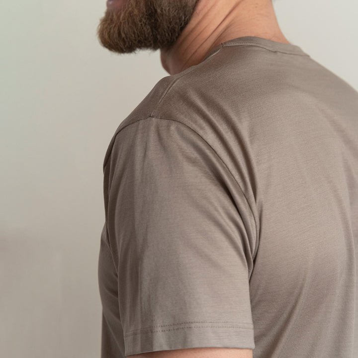 T-shirt Crew Neck Short Sleeve - blue -