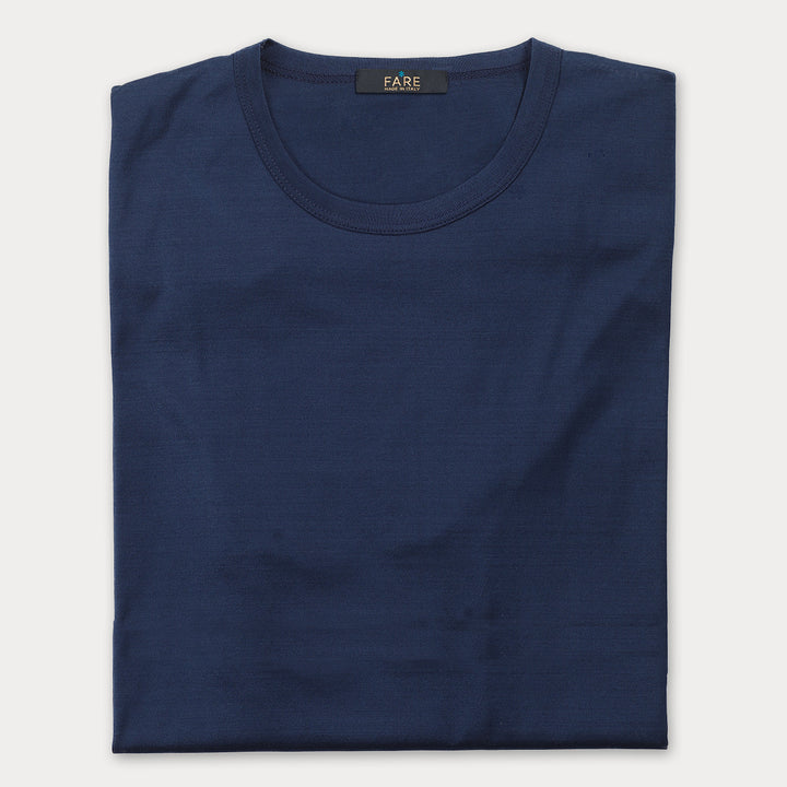 T-Shirt Manica Corta - oceano -