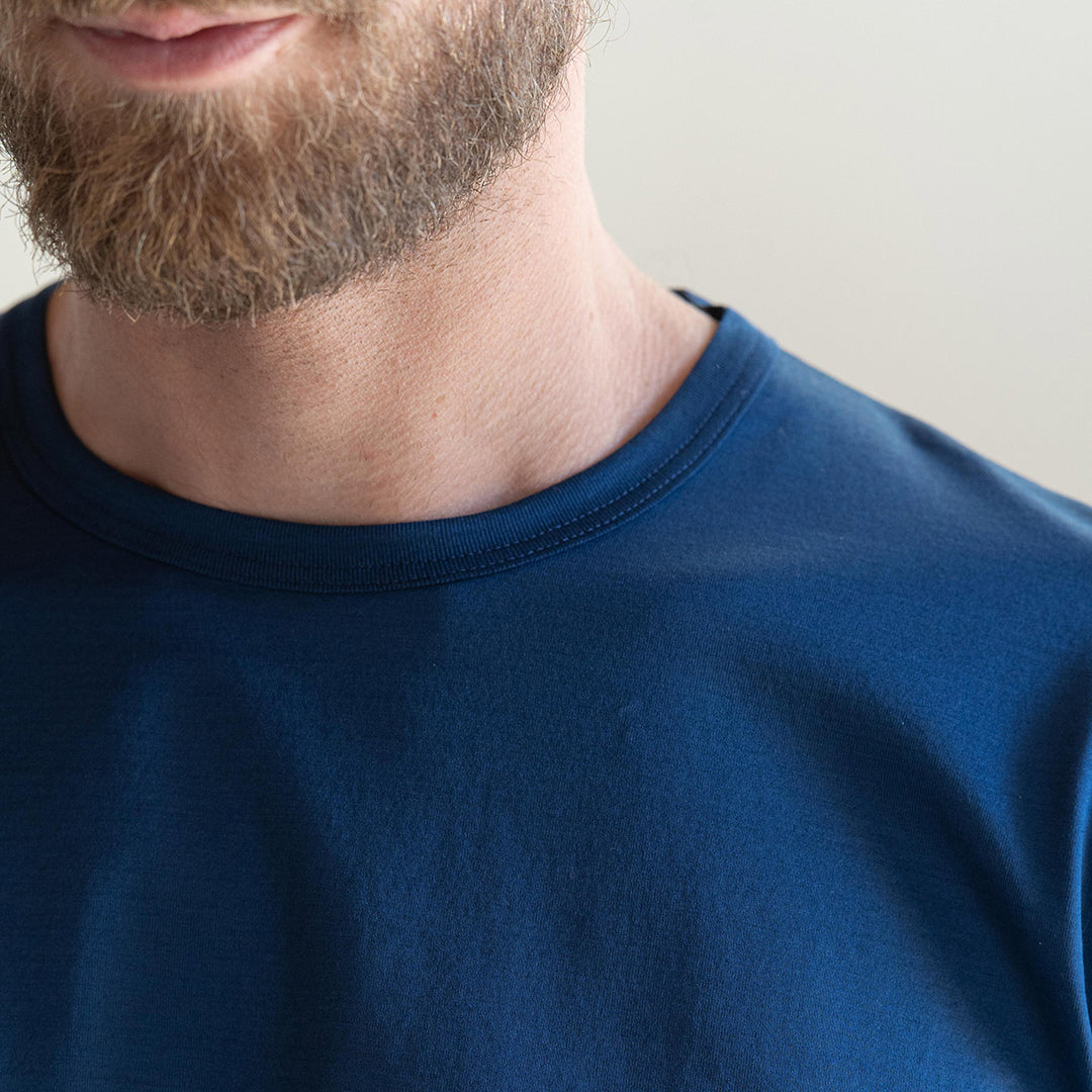 T-shirt Crew Neck Short Sleeve - royal blue -