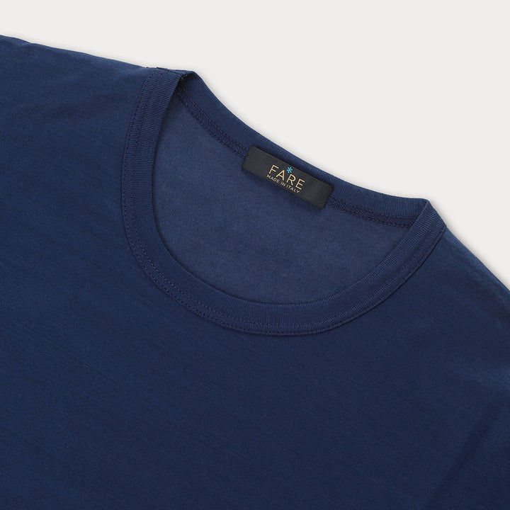 T-Shirt Manica Corta - oceano -