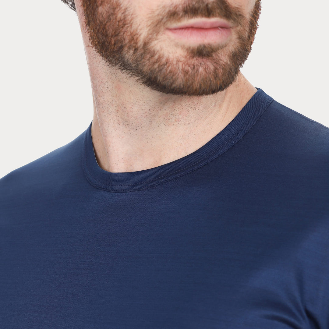 T-Shirt Manica Corta - oceano -