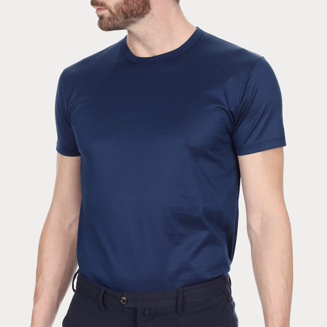 T-Shirt Manica Corta - oceano -