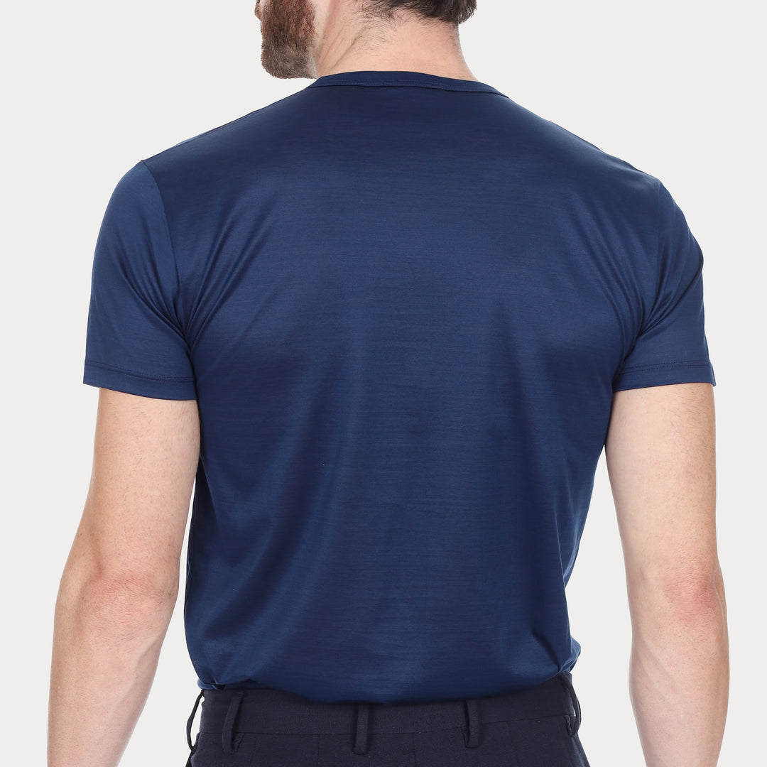 T-Shirt Manica Corta - oceano -