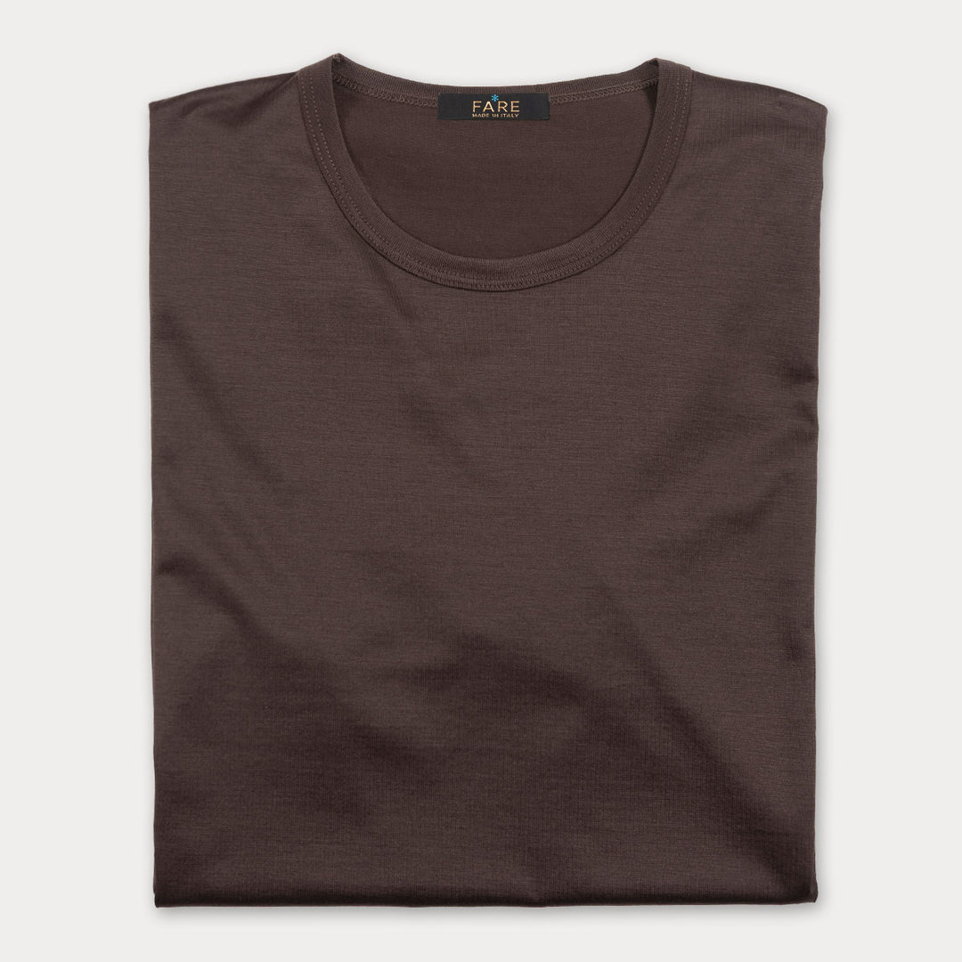 T-shirt Crew Neck Short Sleeve - blue -