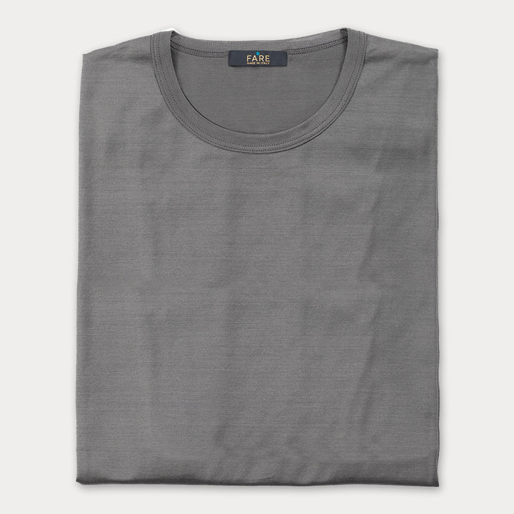 T-Shirt Manica Corta - grigio -