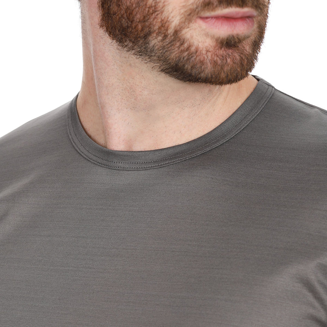 T-Shirt Manica Corta - grigio -