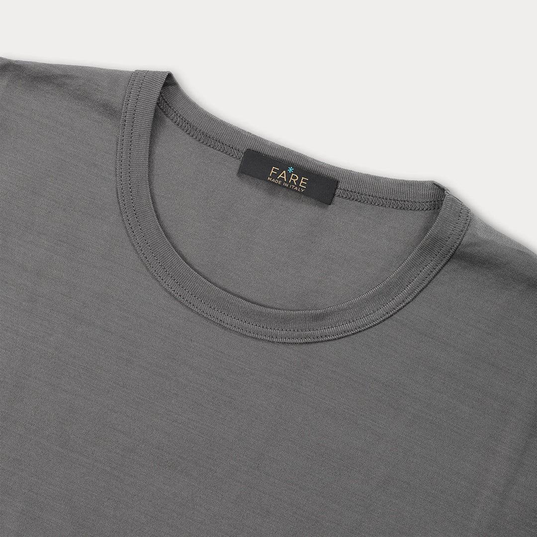 T-Shirt Manica Corta - grigio -