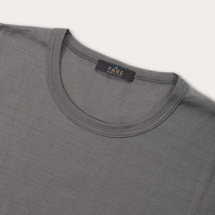 T-Shirt Manica Corta - grigio -