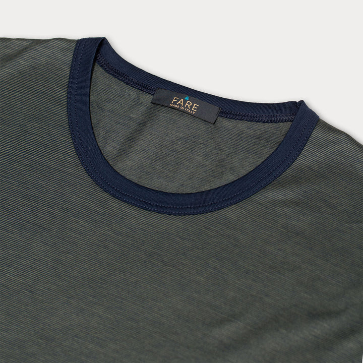 T-Shirt Manica Corta - fil à fil foresta -