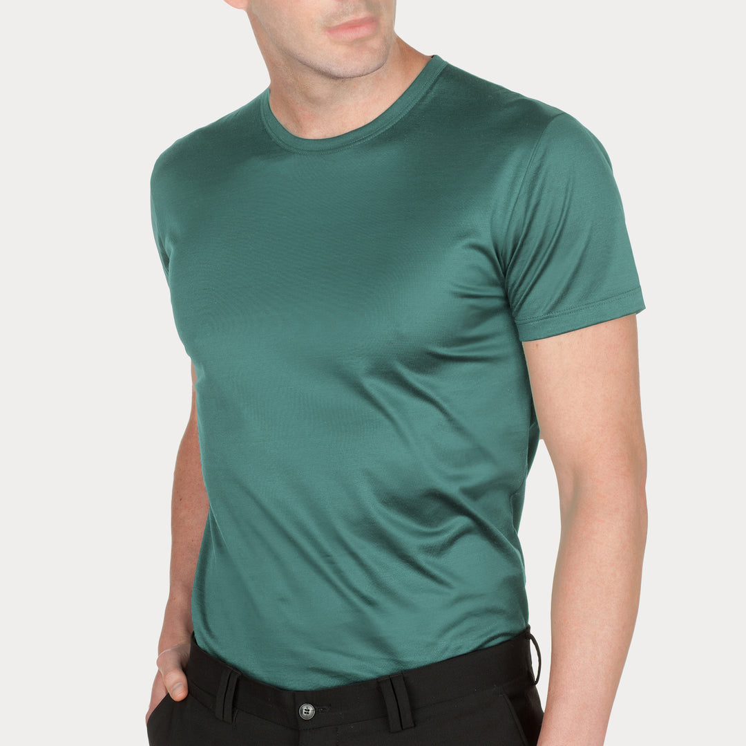 T-Shirt Manica Corta - smeraldo -