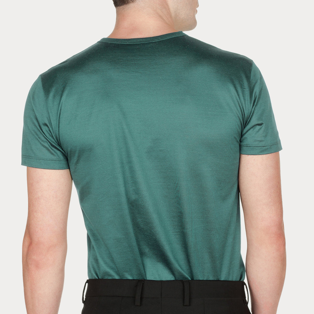 T-Shirt Manica Corta - smeraldo -