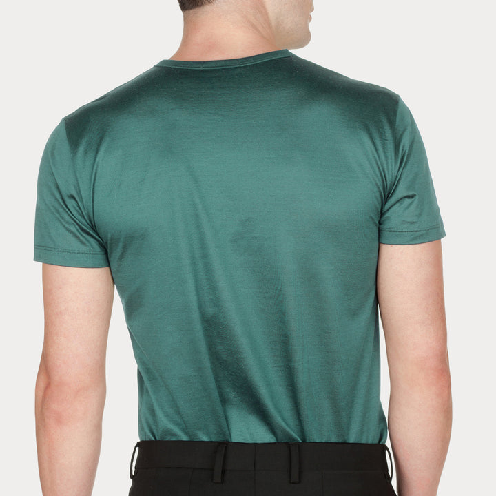 T-Shirt Manica Corta - smeraldo -