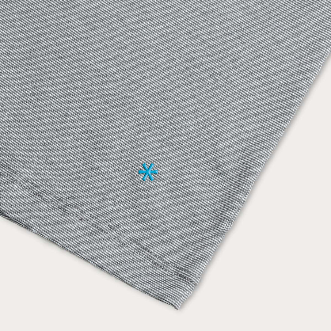 T-Shirt Manica Corta - fil à fil grigio -