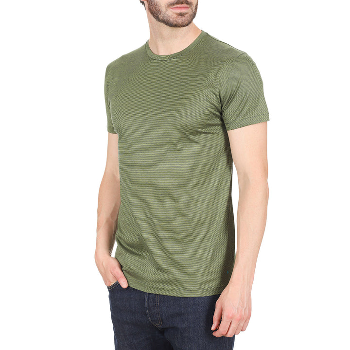 T-Shirt Manica Corta - fil à fil Verde -