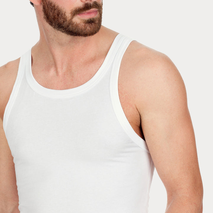 Q.tà 2 Canotte -bianco-