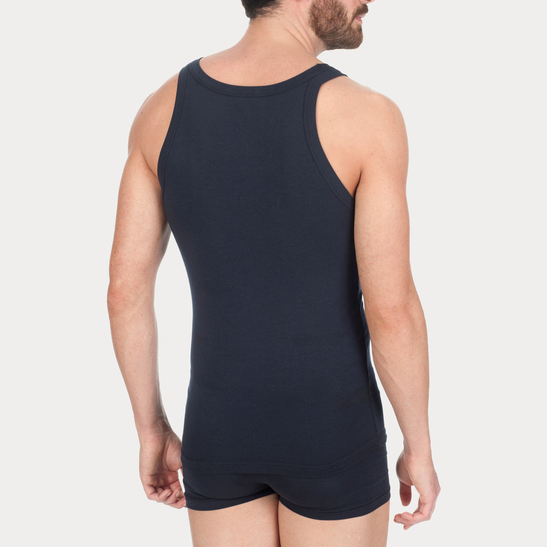 Q.tà 2 Canotte -blu-