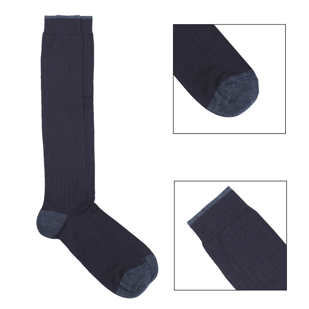 Long Socks blue