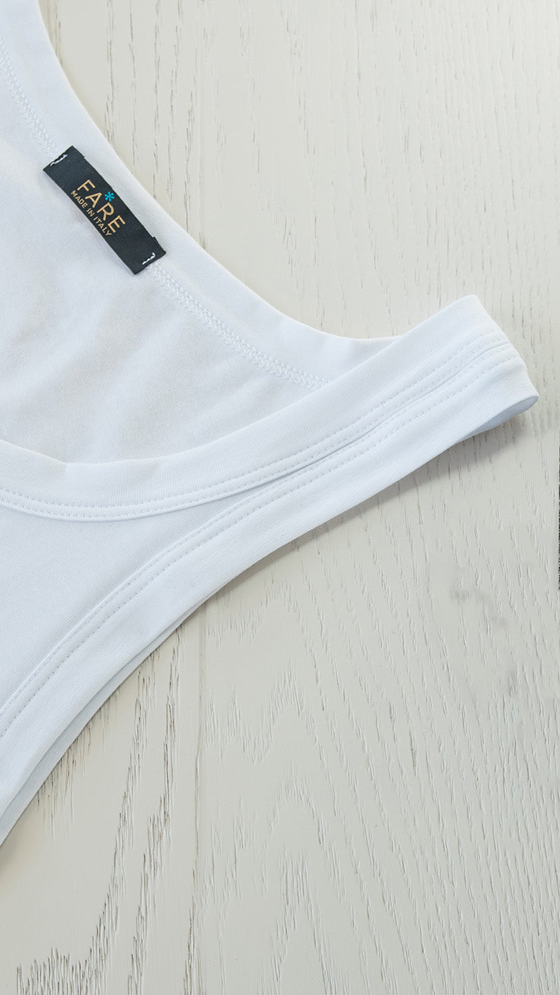 Camicia in cotone operato, BIANCO Camicia in cotone operato, BIANCO
