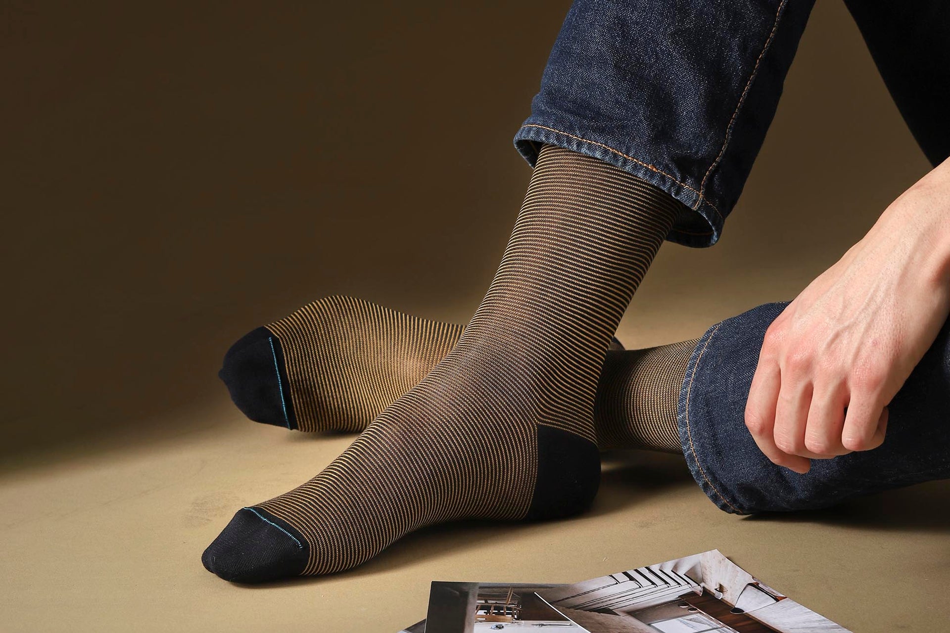 CriCri Socks 4 Paia Calze Corte Uomo In Cotone Filoscozia - Made In Italy - Alta Qualità E Comfort