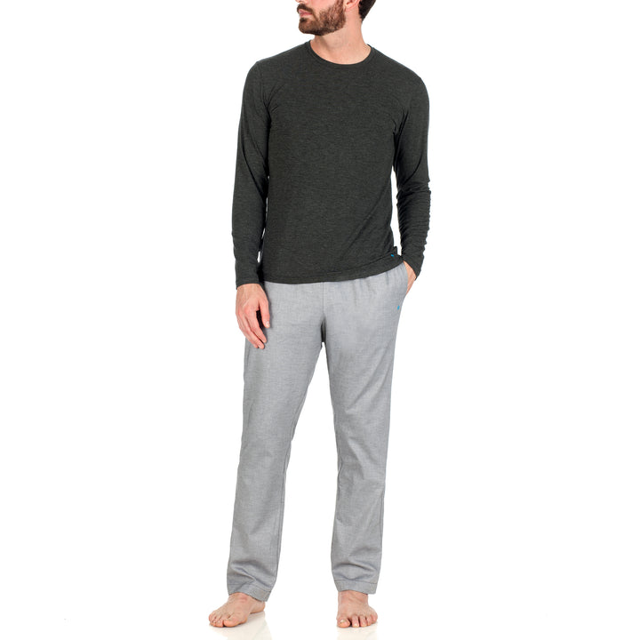 Maglia e Pantalone lungo -antracite/grigio-