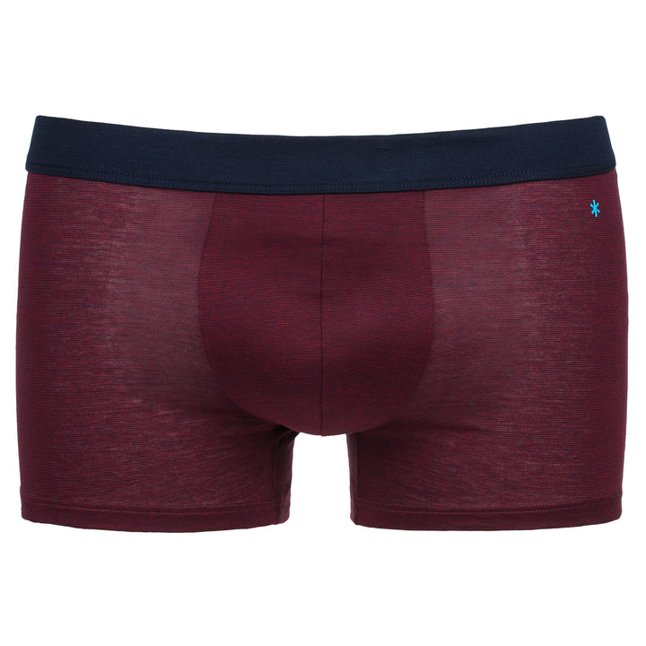Boxer Briefs - fil à fil burgundy waistband plain -