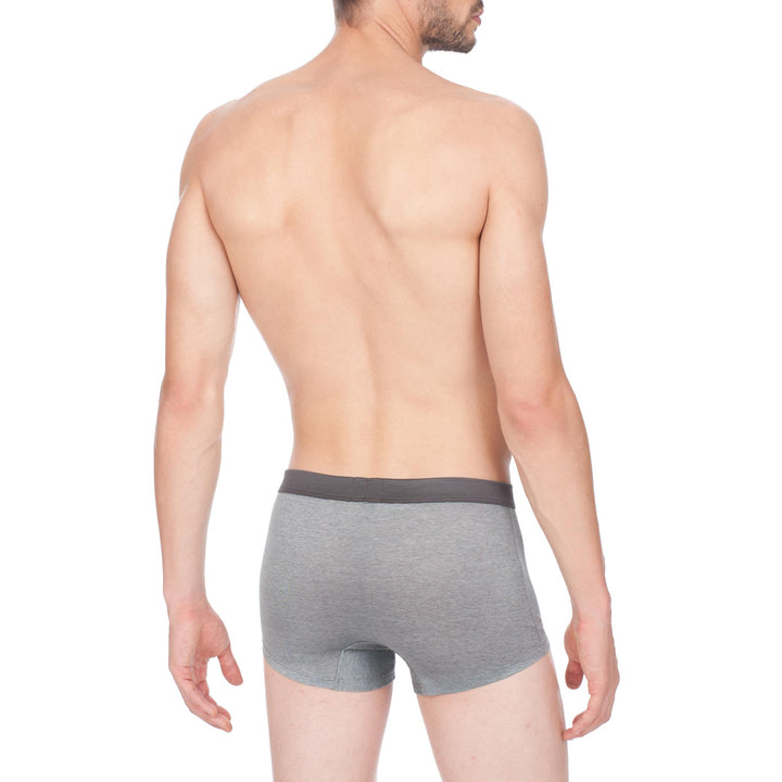 Boxer Briefs - fil à fil grey waistband plain -