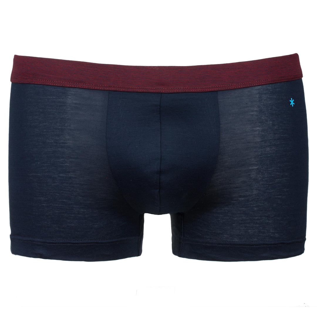 Boxer Briefs - navy blue waistband fil à fil -
