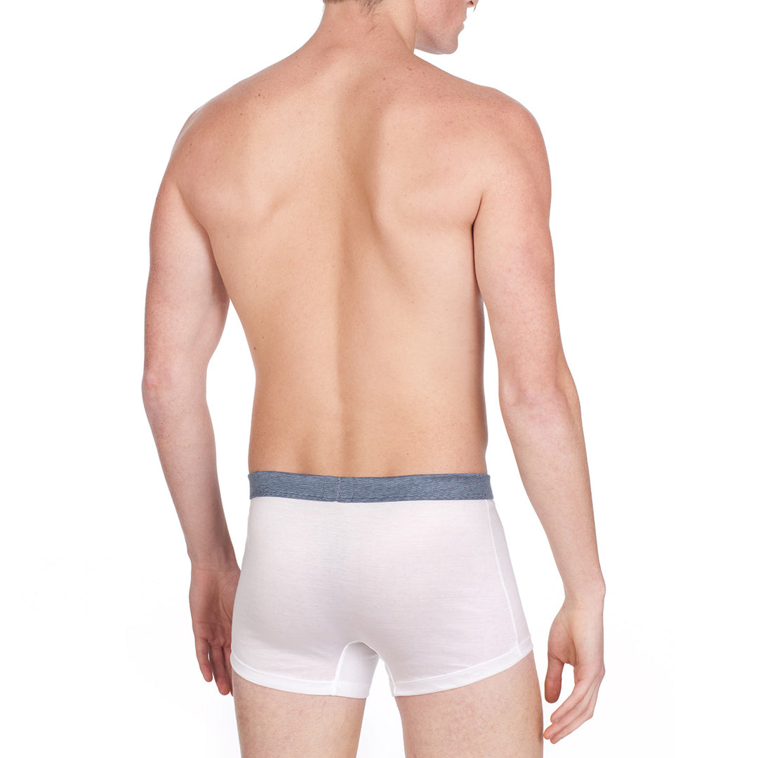 Boxer Briefs - white waistband fil à fil -