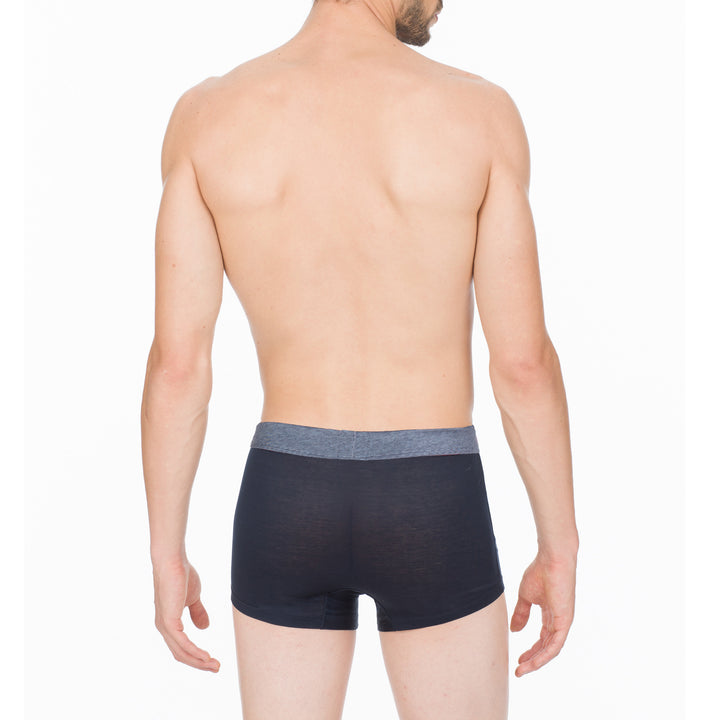 Boxer Briefs - navy blue waistband fil à fil -