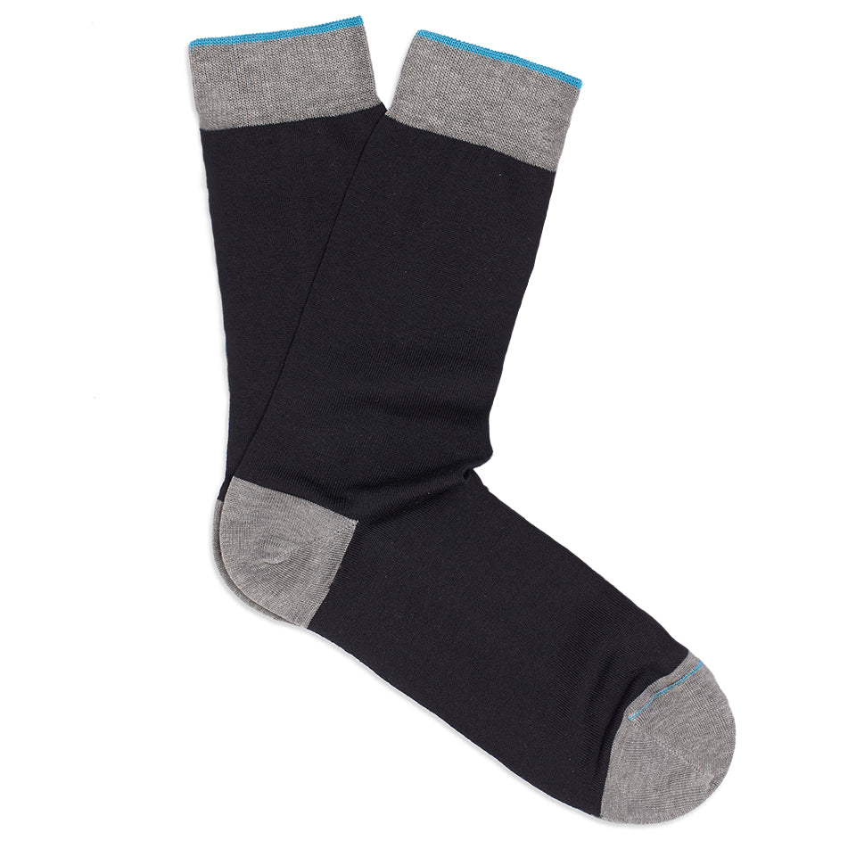 Short Socks in blue