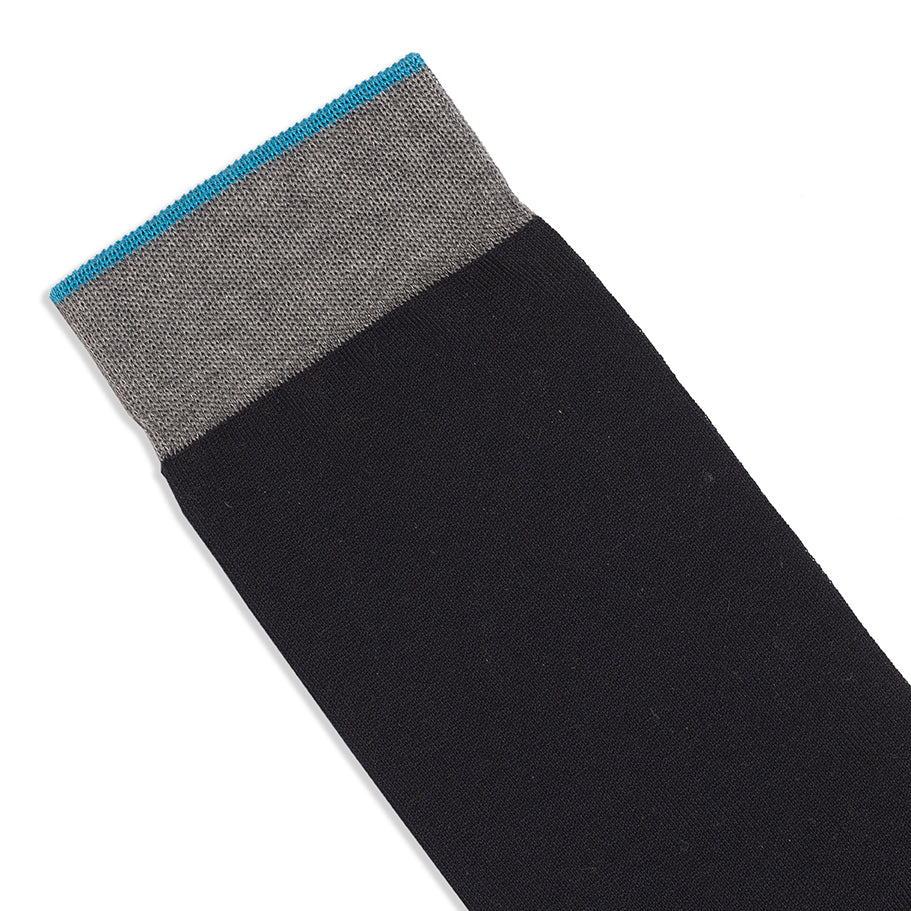 3- kit  Long Socks - blue