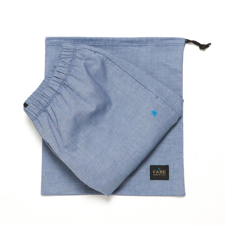 Pantalone Lungo -azzurro-