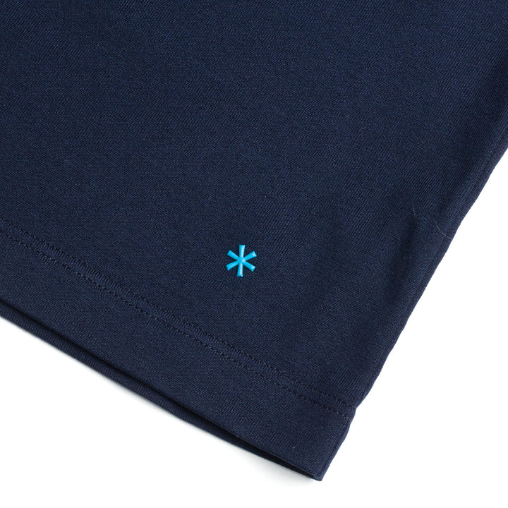 T-shirt Crew Neck Short Sleeve - blue -