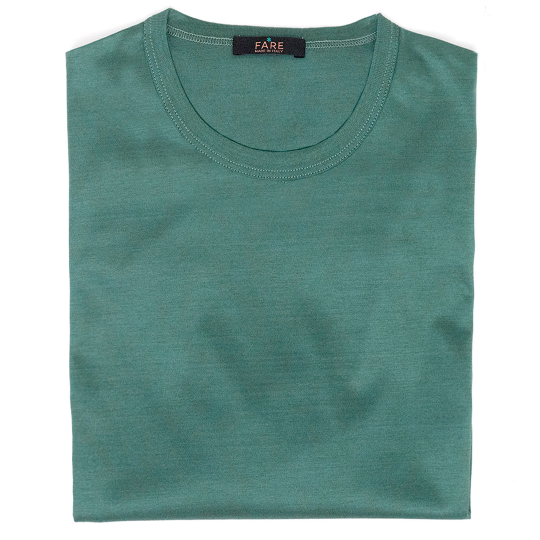 T-Shirt Manica Corta - smeraldo -